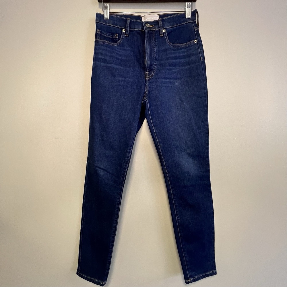 Everlane Jeans Women's Size 28 Regular Blue Denim Straight Leg Medium Wash